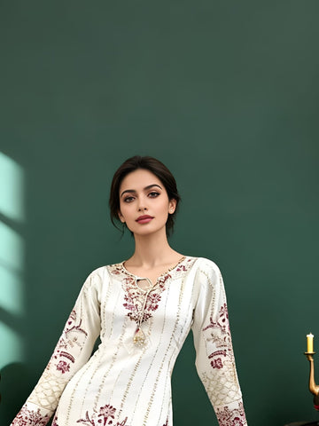 Luxury Cotton Suit for Women