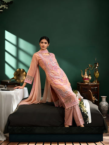 Luxury Organza Suit for Women