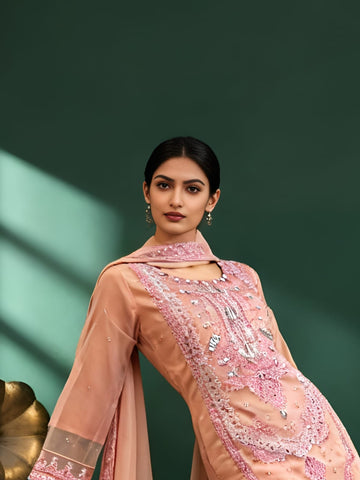 Luxury Organza Suit for Women