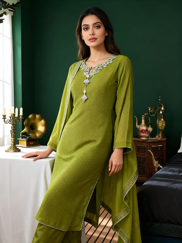 Designer Shafoon Long Shirt