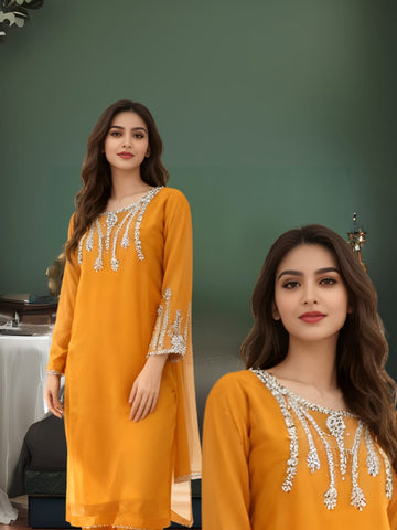 Designer Shafoon Suit