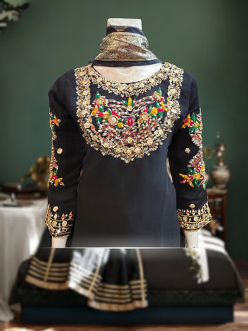Graceful Sharara Dress