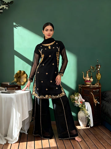 Classic Shafoon Dress