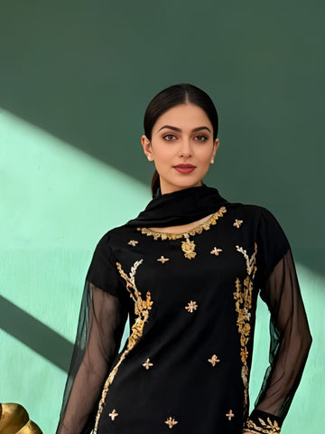 Classic Shafoon Dress