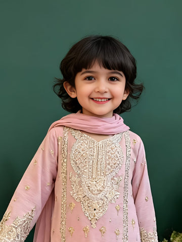 Stylish Shafoon Dress for Kids