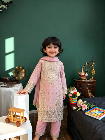 Stylish Shafoon Dress for Kids