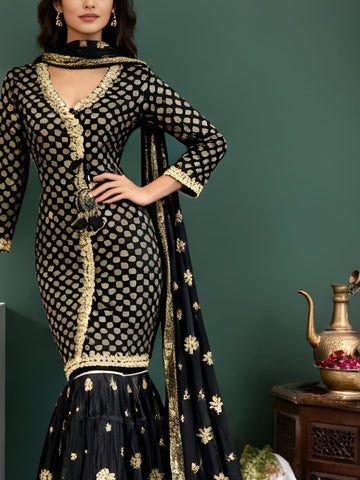 Luxury Shirt Garara Set – Elegant & Traditional