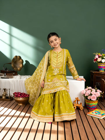 Stylish Shirt Garara for Kids – Festive & Cute