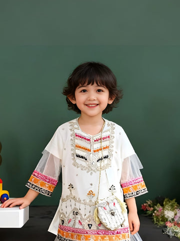 Luxury 3 Piece Shirt & Sharara Garara Dress