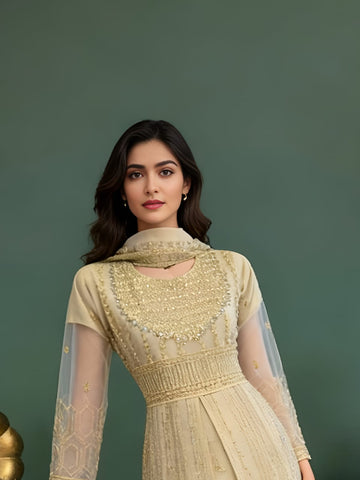 Luxury Open Maxi Dress